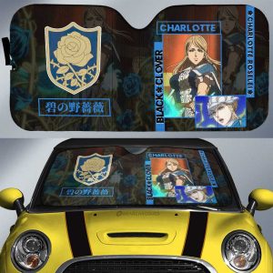 Charlotte Roselei Car Sunshade Custom