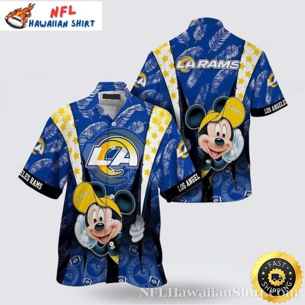 Cheery Mickey LA Rams Hawaiian Shirt – Animated Fun