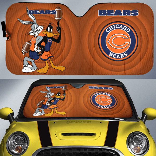 Chicago Bears Car Sunshade Custom Car Accessories