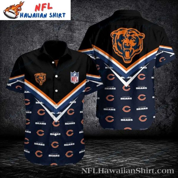 Chicago Bears Nautical Navigator Hawaiian Shirt