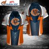 Chicago Bears Symmetry Strike Hawaiian Shirt