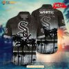 Chicago White Sox MLB Tropical Coconut Tree Sunset Design Hawaiian Shirt