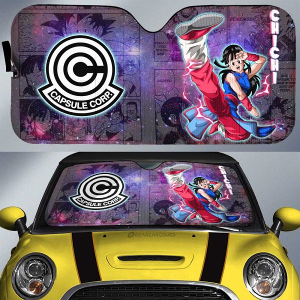 Chichi Car Sunshade Custom Dragon Ball Anime Car Accessories Galaxy Style