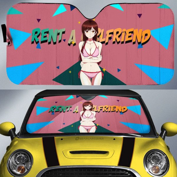 Chizuru Ichinose Car Sunshade Custom Rent A Girlfriend Car Accessories