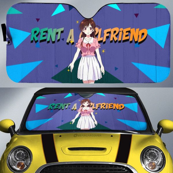 Chizuru Ichinose Car Sunshade Custom Rent A Girlfriend Car Accessories