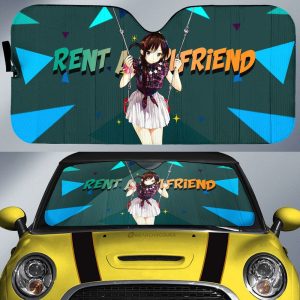 Chizuru Ichinose Car Sunshade Custom Rent A Girlfriend Car Accessoriess