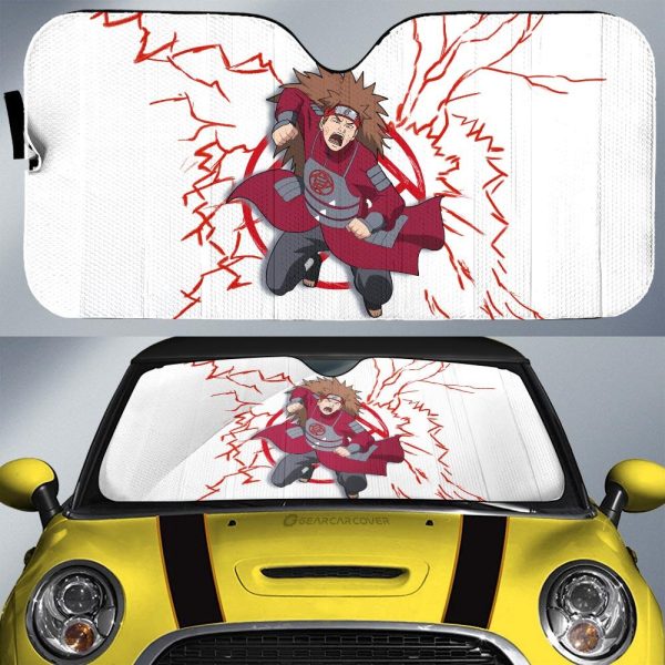 Choji Car Sunshade Custom For Anime Fans