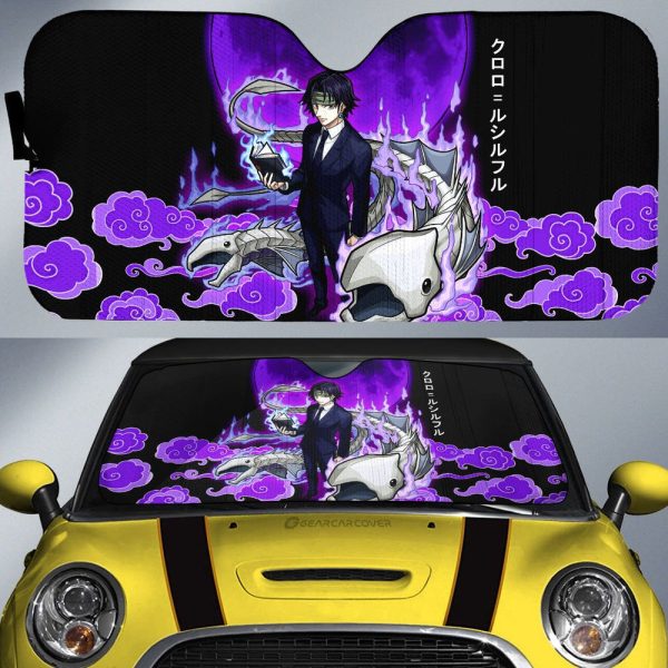 Chrollo Lucilfer Car Sunshade Custom Car Accessories