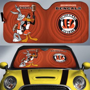 Cincinnati Bengals Car Sunshade Custom Car Accessories