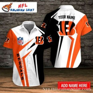 Cincinnati Bengals NFL Centennial Customizable Hawaiian Celebration Shirt – Bengals Aloha Gear