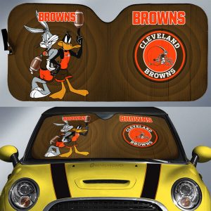 Cleveland Browns Car Sunshade Custom Car Accessories