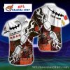 Cleveland Browns Custom Name Mascot And Fireball Hawaiian Shirt