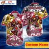 Cloudy Red Skies – Arizona Cardinals Bold Hawaiian Shirt