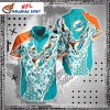 Coastal Craze Miami Dolphins Hawaiian Shirt – Tropic Fan Fervor