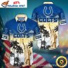 Colts Tropics And Liberty – Hawaiian Indianapolis Colts Shirt