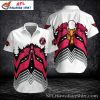 Crimson Wing Chevron Arizona Cardinals Hawaiian Shirt