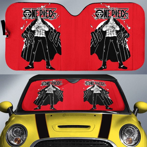 Crocodile Car Sunshade Custom Manga Style Car Accessories