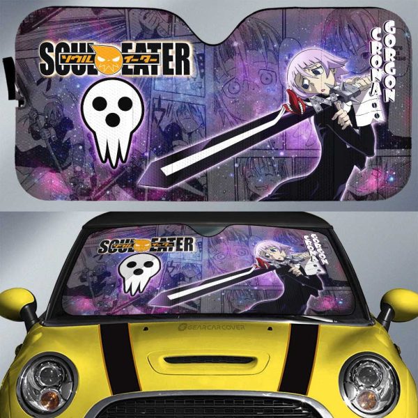 Crona Gorgon Car Sunshade Custom Manga Galaxy Style