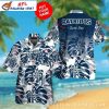 Custom Name Tropical Pattern New England Patriots Hawaiian Shirt