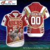 Customizable Player Highlight San Francisco 49ers Hawaiian Shirt