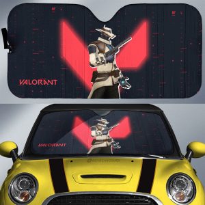 Cypher Car Sunshade Custom Valorant Agent