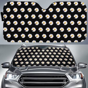 Daisy Car Sunshade Custom Flower Car Accessories