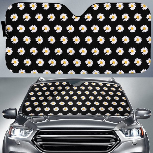 Daisy Car Sunshade Custom Flower Car Accessories