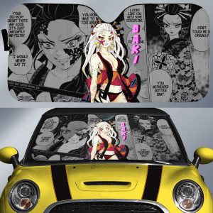 Daki Car Sunshade Custom Demon Slayer Anime Mix Mangas