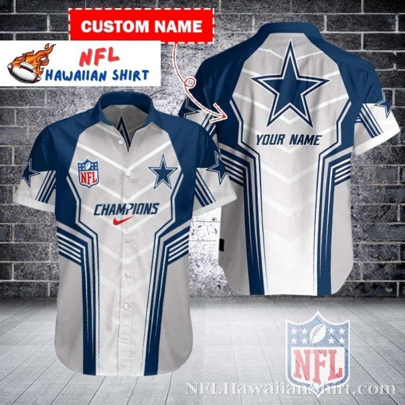 Dallas Cowboys Champions Glory Aloha Shirt – Customizable - Hot Sale 2025