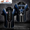 Dallas Cowboys Sleek Stripes Official NFL Hawaiian Shirt