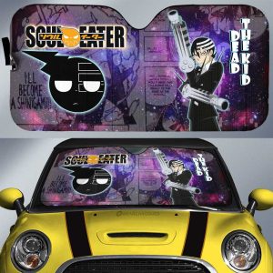 Death The Kid Car Sunshade Custom Manga Galaxy Style