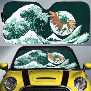 Decidueye Car Sunshade Custom Pokemon Car Accessories