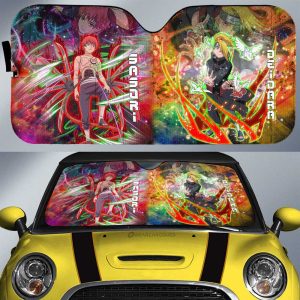 Deidara And Sasori Car Sunshade Custom Characters Car Accessories