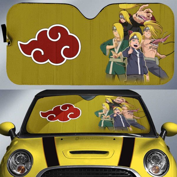 Deidara Car Sunshade Custom Anime Car Accessories