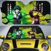 Deku And All Might Car Sunshade Custom Car Accessories