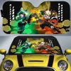 Deku And Bakugo Car Sunshade Custom My Hero Academia Anime Car Accessories