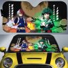 Deku And Shouto Car Sunshade Custom Car Accessories