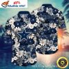 Denim Star Dallas Cowboys Hawaiian Shirt – Vintage Flower Accent