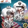 Desert Sunset Palms Las Vegas Raiders Hawaiian Shirt