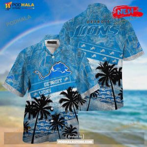 Detroit Lions NFL Hawaiian Shirt