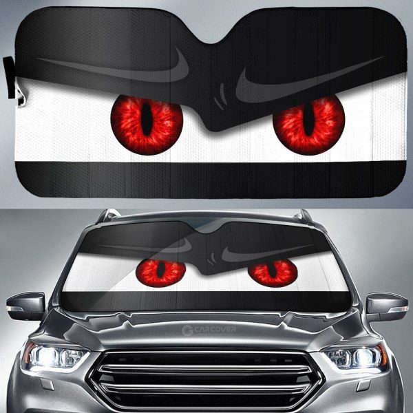 Devil Car Eyes Sun Shade Custom Car Accessories