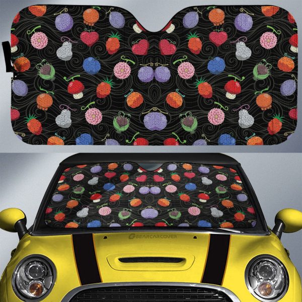 Devil Fruits Car Sunshade Custom Car Accessories