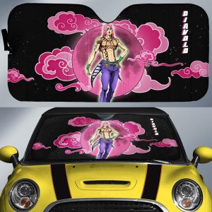 Diavolo Car Sunshade Custom Bizarre Adventure Car Accessories