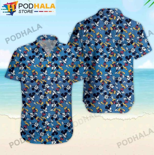 Disney Mickey Mouse Vacation Family Mickey Mouse Hawaiian Shirt