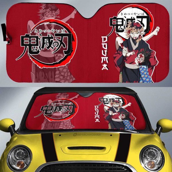 Douma Car Sunshade Custom Demon Slayer Anime Car Accessories