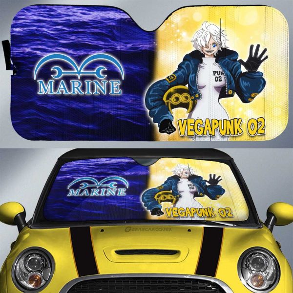 Dr. Vegapunk Car Sunshade Custom