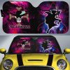 Dracule Mihawk Car Sunshade Custom One Piece Anime Silhouette Style