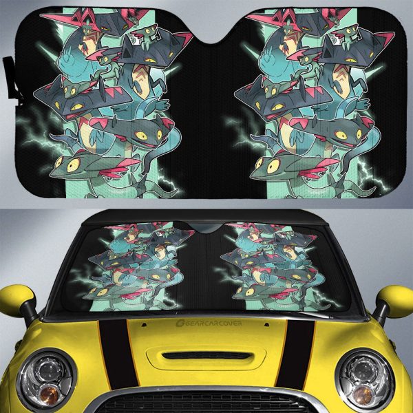 Dragapult Car Sunshade Custom Car Accessories For Fans