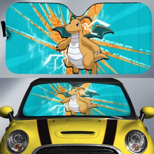 Dragonite Car Sunshade Custom Car Interior Accessories