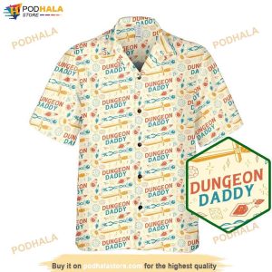 Dungeon Daddy DnD Hawaiian Shirt